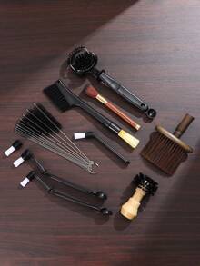 Coffee Machine Portafilter Cleaning Brush, Espresso Handle Powder Bowl Cleaning Brush, Bar Cleaning Brush, Straw Cleaning Brush