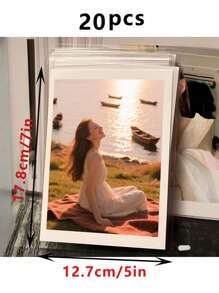 2 pièces/5 pièces/10 pièces/20 pièces/50 pièces Impression photo personnalisée - Développer et imprimer des photos personnalisées, des photos de téléphone, des photos numériques sur papier de 2,5 po/3,5 po/5 po. Cadeaux pour Noël, Thanksgiving, Fête des Pères, Commémorations d'animaux de compagnie, Anniversaires pour petite amie/petit ami. Pour la salle de bain, le salon, la chambre, le bureau, la salle de thé, l'école, la maison. Pour les anniversaires, les mariages, les remises de diplômes, les pendaisons de crémaillère.