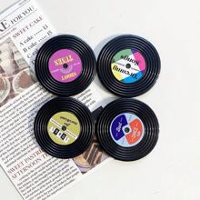 4 Pieces, Size 4.2*3cm, 4.2*4.2cm, Fridge Magnets, Vintage Cassette, Record Fridge Decoration Stickers, Refrigerator Magnets, Sticky Note Stickers, Vintage Style, For Fridge Decoration, Set Of 4, Decorative Memo Board, Message Board, Notepad, Fridge Notes, Diary, Weekly To-Do List, Weekly Planner, Daily Planner, Planning Notes, Gift Gifts Birthday Graduation