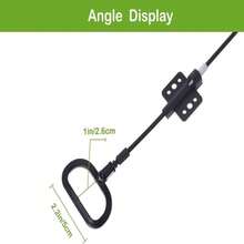 Podoy Recliner Pull Cable ??????" Replacement For Sofa Chair Universal 445", Recliner Release Cable Replacement D-Ring Pull Handle