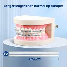 ¡RecomendadoB Rush Funda Cómoda Para Brackets: Protector Labial De Ortodoncia, Protector Labial, Protector Bucal Para Brackets, Alternativa A La Cera. Protector Labial Dental.¡Top de Temporada - 1 - Ver 3