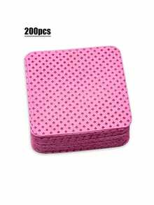 Toallitas limpiadoras de esmalte de uñas de gel, removedor de esmalte, toallitas sin pelusa, almohadilla de papel, herramientas de maquillaje al por mayor, resistentes al desgaste, limpiadoras, arte de uñas, removedor de esmalte de uñas, toallitas sin pelusa, limpiadoras, almohadilla de papel