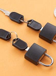 1/2 Stücke Mini Schloss Anti-Diebstahl Rucksack Schloss Schmuckkasten Schloss Koffer Schloss Mini praktisch einfache Mode hochwertige Accessoires