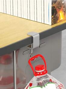 3pcs Portable Desk Bag Hooks, Suitable For Classroom, Student Backpacks, Desk Briefcases, Side Desks, Non-Slip Design, Detachable & Movable, Heavy Duty, Ideal For School, Home And Office Storage, Back To School Essential