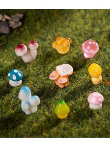 40/20 Stück Mini Pilze, kleine Harz Pilz Figuren in Großpackung für Miniatur Landschaft, Aquarium, Topfgarten, Heimdekoration, Partyfavors, Geschenke, Feste, Geburtstagsfeiern, versteckte Streiche im Büro und so weiter.