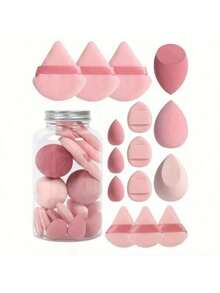 Rtytrdeuyt ZLM Beauty Blender1Pcs Pink Makeup Sponges Set Soft Cosmetic Blender Puff For Foundation Liquid Powder Beauty Egg Sponge Makeup Tools For Flawless Face MakeupLSC 8106 - HD09 - 查看 2