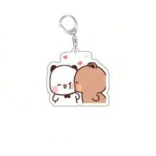 Móc khóa Anime Dudu Bubu Cặp đôi siêu dễ thương Gấu trắng và xám Cặp đôi Gấu trúc Móc khóa Acrylic Nhẫn cho Phụ kiện Túi Mặt dây chuyền Móc khóa Trang sức Người hâm mộ Tình yêu S Phụ kiện Halloween Ngày nhà giáo Ý tưởng quà tặng Giáng sinh Phụ kiện túi Dây đeo có giá đỡ ID Phụ kiện ô tô Móc khóa túi Phụ kiện ô tô Bạn bè Chị em - Trong sáng - Xem 13