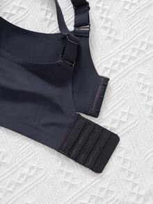 5 قطع/مجموعة من حمالات الصدر اللاسلكية المريحة للنساء، حمالات صدر مجمعة ومناسبة، حمالات صدر رقبة على شكل V ناعمة توفر تغطية كاملة، تصميم أحادي اللون لحمالات الصدر اليومية، الراحة والموضة الأقصى