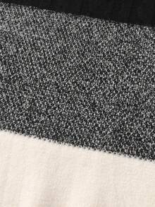 男童条纹针织毛衣，学院风，长袖，适合学校休闲装，春秋冬