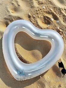 1PC Glitter Pink Swimming Ring, Thickened PVC Pool Float, Highly Attractive Floating Ring For Taking Photos, For Pool Parties - Multicolor - View 9