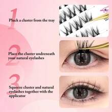 Cluster Lashes Lower Lashes Manga Small Flame Under False Lashes Strip Natural Bottom Eyelashes Korean Makeup