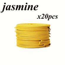 20/40/80/100个茉莉花香线圈 - 天然香氛螺旋香 | 燃烧时间长 | 适用于庭院、门廊、泳池边、露营和花园 | 夏季礼物和家居装饰，户外香线圈 - 茉莉 - 查看 12
