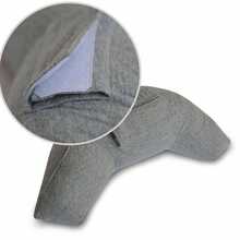 1 Stück Kindersitz Reisekissen Nackenstütze, ultra weiche Kopf- und Schulterkissen, Gurt Schlafkissen für Kinder und Erwachsene, kompatibel mit allen Autos