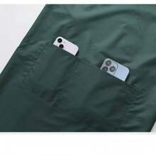 1 قطعة مريلة مقاومة للماء للاستخدام في المطبخ، مقاومة للخدش وقوية، مصنوعة من قماش صديق للبشرة، أشرطة كتف مريحة