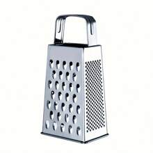 Multifunctional Thickened 4-Sided Box Grater - 1pc Stainless Steel Cheese Vegetable Grater, Potato Shredder With Non-Slip Handle For Kitchen