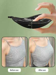 2 paia di petali per seno in silicone riutilizzabili, reggiseno senza spalline per abito da sposa, per miglioramento della scollatura, sollevamento del seno, cuscinetti per il seno invisibili, reggiseno estivo anti-visibile, sottozona antiscivolo per sport