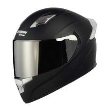 Crown Racing Motorcyle Helmet 2 Lenses With Rear Wing Street Bike Helmet For Adults DOT Approved Full Face Purple Motorcyle Helmets