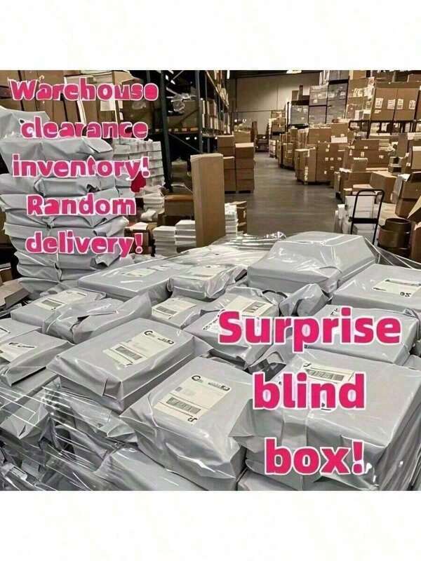 Player's Mystery Box - 1000 Pieces Stainless Steel  And Women's  Set, High Quality Boxes, Surprise Gift Boxes, Enjoy An Exciting Unboxing Experience For Birthdays, Holidays And Parties - Perfect For Blind Box Lovers!