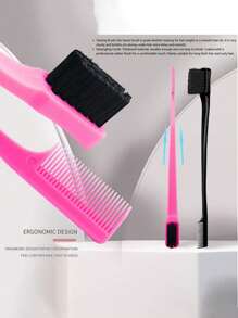 11pcs/Fashionable Men's And Women's Dry And Wet Shell Rib Comb Set, Hair Tool Set, Hair Comb Set, Makeup, Pointed Tail Comb, Mouse Tail Comb, Side Brush, Hair Brush, Hairpin, Hair Ring, Wide Tooth Comb, (6.8 Oz/200 Ml) Multi-Functional Small High-Pressure Continuous Spray Water Replenishing Travel Makeup Bottle, Suitable For Hairdressers, Hairdressers, Family And Outdoor Travel, Is The Best Personalized Gift During The Festival, Claw Clips, Gifts