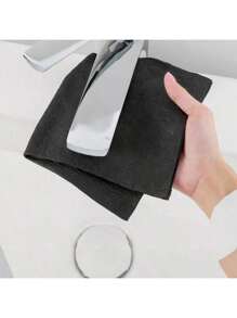5pcs Magic Micro-Fiber Glass Cleaning Cloths, Clean Windows And Mirrors Without Streaks, 19*24cm