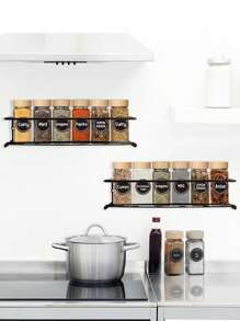 不锈钢调料架、免钻储物架、厨房调味瓶收纳架、墙面装饰、家居装饰、厨房收纳架、厨房配件、收纳架、壁橱收纳架、厨房收纳架、厨房收纳、厨房收纳、厨房用具、储物收纳、储物盒、调料架、厨房储物、厨房搁架、厨房调料架、厨柜储物、玻璃杯架、杯架、厨房勺子架