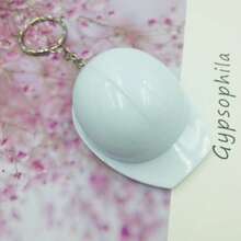 Construction Safety Hard Hat Keychain - Mini Plastic Model Keyring Gift Accessory - Multicolor - View 7