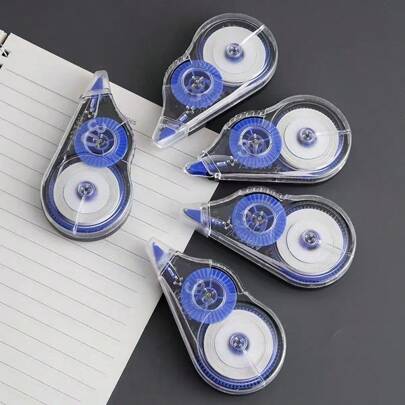3 Packs Classic Correction Tape, Durable High Capacity Correction Tape For Students To Modify Typos, Available In Assorted Colors