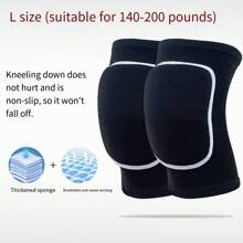 1pc Dance Knee Pads, Thick Foam Knee Pads For Dancing, Yoga, Volleyball, Sports