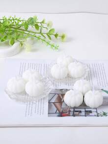 1/9PCS/Halloween Pumpkin Aromatherapy Candle Set Gift Box, Pumpkin Candles, Suitable For Wedding Venues, Halloween Holiday Venues, Restaurants, Living Rooms, Yoga Studios, Meditation, Birthday Candles, Mother's Day Gifts, Valentine's Day Gifts, Birthday Gifts, Adult Gifts, Wedding Candles, Home Decoration, Room Decoration, Fragrance Enhancement And Deodorization. Including Transparent Stiff Yarn Bags And Customized Label Cards