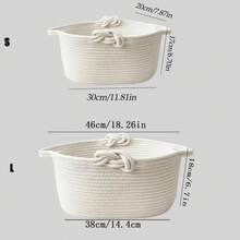 Personalized Handmade Woven Storage Basket DIY Name Gift Basket For Cosmetics, Toys, Home Decor, Multipurpose Large Capacity Desktop Organizer Bin For Living Room, Bathroom