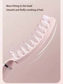 Large Curved Rib Hair Brush, Hair Root Volumizing Styling Brush, Long Hair Curly Hair Massage Comb, Straightening Brush