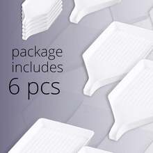 6PCS Diamond Art Painting Sorting Trays – 3.8x2.8 Inch Plastic Diamond Art Painting Bead Sorting Trays Organizer Diamond Painting Accessories And Tools For DIY Crafts Rhinestone Sorting Tray