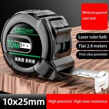 A Fita Métrica de Aço Inoxidável Recém-Atualizada é Reforçada, Impermeável, Resistente ao Desgaste, Resistente a Quedas, com Carcaça Reforçada, Medição de Alta Precisão de 3m, 5m, 7m, 10m, e Diversas Especificações Disponíveis para Seleção