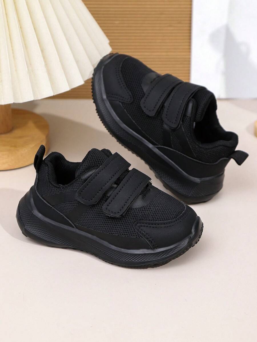 1 par de zapatos deportivos casuales de suela suave, ligeros y con cierre de , de estilo clásico, adecuados para el otoño, unisex.