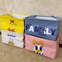 Cartoon Stitch, Pattern Foldable Laundry Basket/Hamper/Multi-Purpose Collapsible Basket - Multicolor - View 4