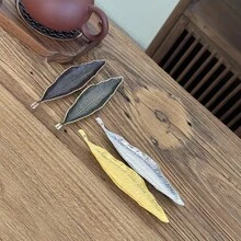 2 piezas/4 piezas Quemador de incienso con diseño de hoja y caracol, colector de cenizas, soporte para varillas de incienso, decoración para sala de meditación, yoga, hogar y oficina