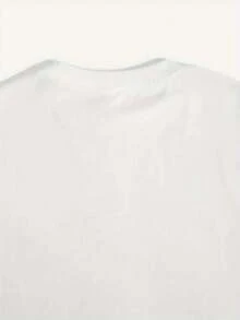 New York City Landscape Print, White Travel Souvenir T - Shirt | Loose Fit | Cotton Fabric - 白色 - 查看 4