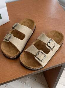 Kids' Fashionable Slippers, Comfortable Lightweight And Versatile For Boys And Girls (Size Runs Small, Recommend Ordering One Size Up)
