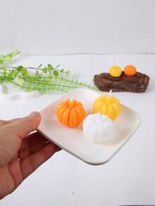 1/9PCS/Halloween Pumpkin Aromatherapy Candle Set Gift Box, Pumpkin Candles, Suitable For Wedding Venues, Halloween Holiday Venues, Restaurants, Living Rooms, Yoga Studios, Meditation, Birthday Candles, Mother's Day Gifts, Valentine's Day Gifts, Birthday Gifts, Adult Gifts, Wedding Candles, Home Decoration, Room Decoration, Fragrance Enhancement And Deodorization. Including Transparent Stiff Yarn Bags And Customized Label Cards