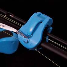 便携式鱼竿支架 紧凑型设计 鱼竿固定器 壁挂式鱼竿绑带夹 多功能鱼竿支架 - 彩色 - 查看 3