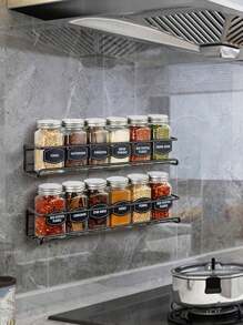 不锈钢调料架、免钻储物架、厨房调味瓶收纳架、墙面装饰、家居装饰、厨房收纳架、厨房配件、收纳架、壁橱收纳架、厨房收纳架、厨房收纳、厨房收纳、厨房用具、储物收纳、储物盒、调料架、厨房储物、厨房搁架、厨房调料架、厨柜储物、玻璃杯架、杯架、厨房勺子架