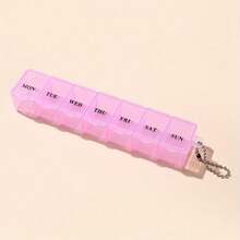 Upgraded Pre-Cut Medication Patch Pill Box, Travel Daily Pill Box, Travel Essential Mini Pill Bottle, 7-Day Pill Box, Travel Pill Box, Pill Box, Pill Rack, Medicine Storage Box, Travel Essential - Multicolor - View 17