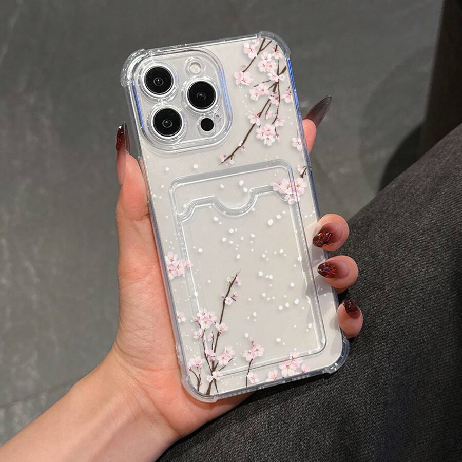 Funda protectora transparente para teléfono, adecuada para varios modelos de de, incluyendo 17 16, 11, 12, 13, 14 y sus versiones Pro y Plus. - Colores mixtos - Ver 1