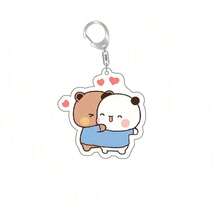 Móc khóa Anime Dudu Bubu Cặp đôi siêu dễ thương Gấu trắng và xám Cặp đôi Gấu trúc Móc khóa Acrylic Nhẫn cho Phụ kiện Túi Mặt dây chuyền Móc khóa Trang sức Người hâm mộ Tình yêu S Phụ kiện Halloween Ngày nhà giáo Ý tưởng quà tặng Giáng sinh Phụ kiện túi Dây đeo có giá đỡ ID Phụ kiện ô tô Móc khóa túi Phụ kiện ô tô Bạn bè Chị em - Trong sáng - Xem 5