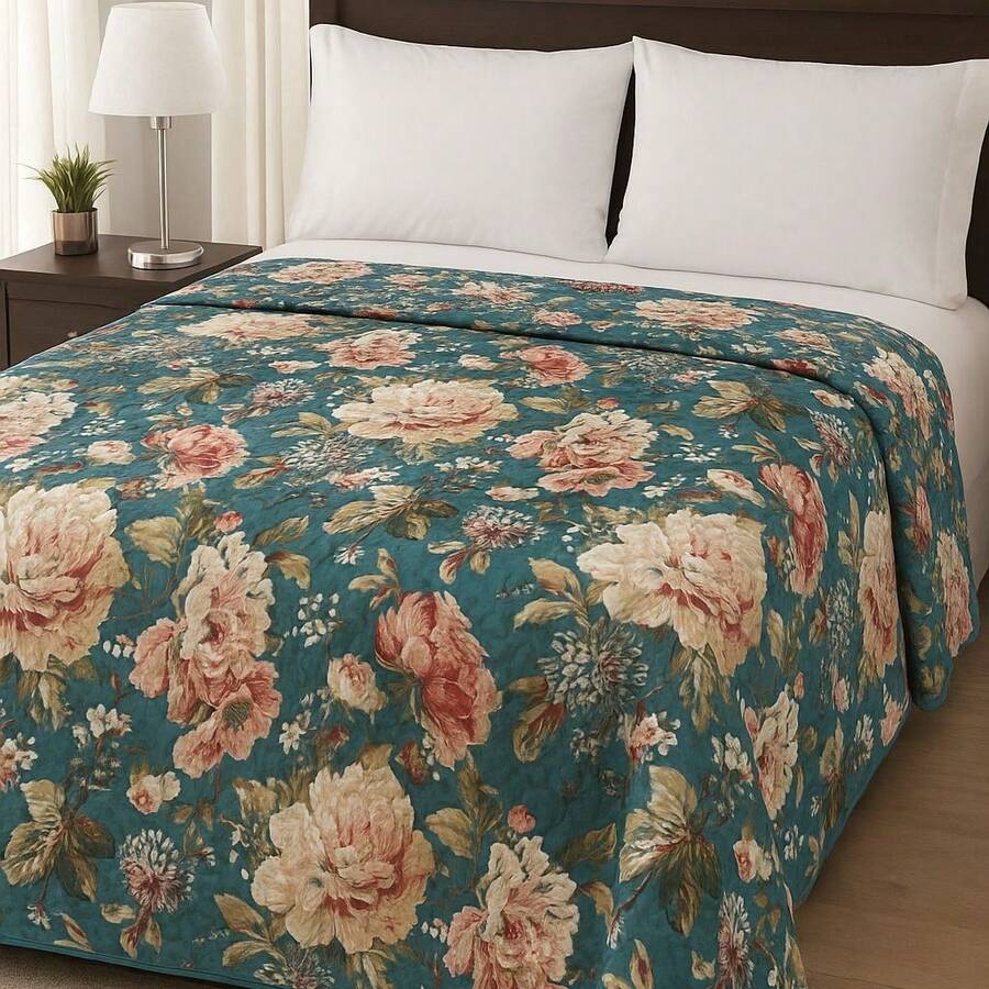 PRINTED DOUBLE BEDSPREAD (VARIOUS PRINTS) - Nhiều màu - Xem 1