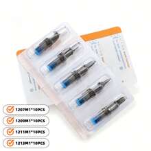 TATELF TATELF 10/50 Stücke Tattoo Patronennadeln Professionelle Einweg-Tattoo-Nadeln Patronen Rund Liner Für Rotary Pen Maschine Tattoo Zubehör (12#) RL/RS/RM/M1