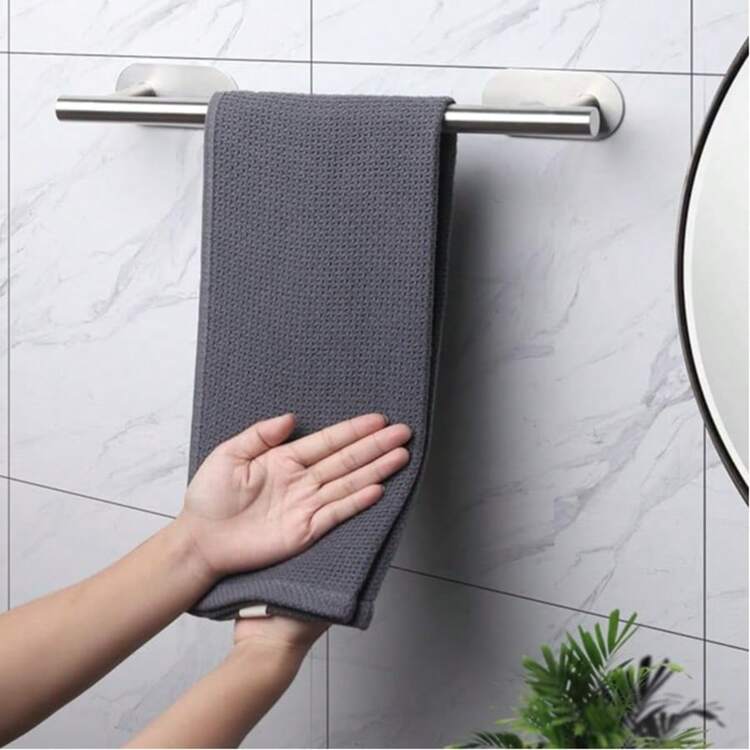 5-Piece Stainless Steel Kitchen Wall Hooks - Easy To Install For Your Kitchen Or Bathroom Bathroom Accessories Bathroom Tools - Multicolor - View 8