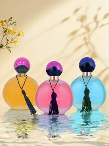 50ml Pink/Blue/Yellow Frosted Bottle Fragrance Room Spray,Portable Liquid Household Freshener,Home Decor, Long-Lasting Fragrance, Classic Scents, Carefully Crafted Freshener Valentine Day /Wedding/Birthday/Graduation Gift,Christmas Gifts,Graduation Gift