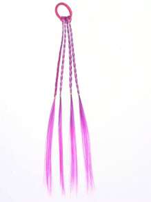 2 件/4 件/6 件儿童渐变色发圈，百搭休闲发带，适合日常使用 - 彩色 - 查看 4