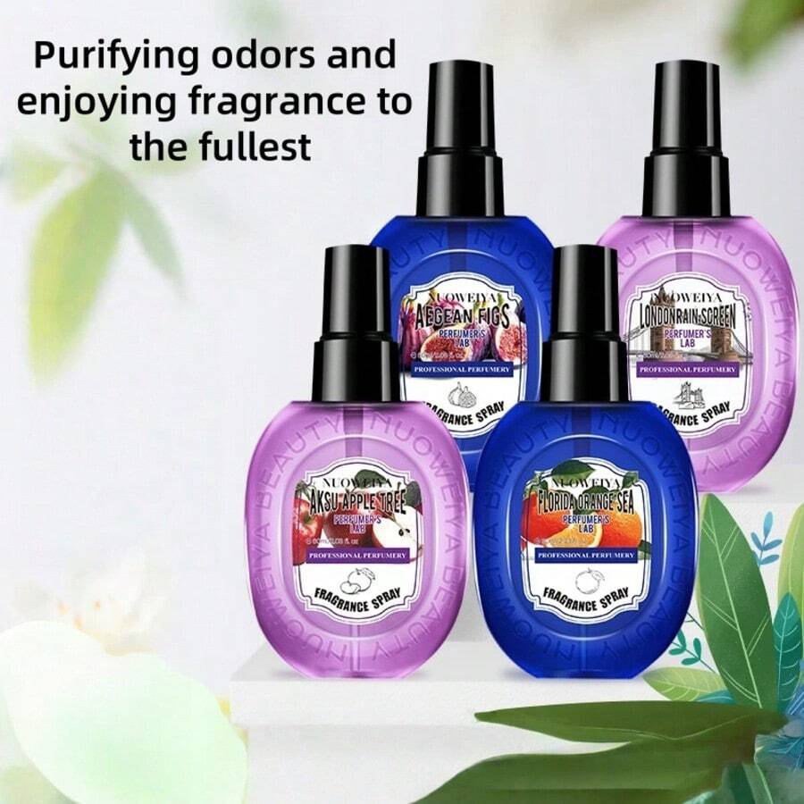 [جديد] رذاذ عطري من الزيوت النباتية | عطر خفيف دائم لمدة 12 ساعة | خالي من الكحول وصديق للعضلات الحساسة | متعدد الاستخدامات للمنزل والمكتب والمركبة | جهاز طارئ لرائحة التعرق